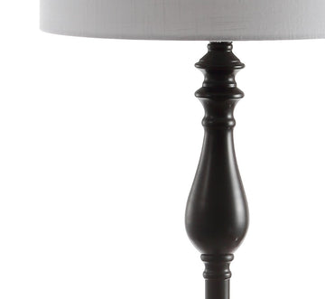 Laine 60" Metal/Glass LED Side Table and Floor Lamp - JONATHAN Y